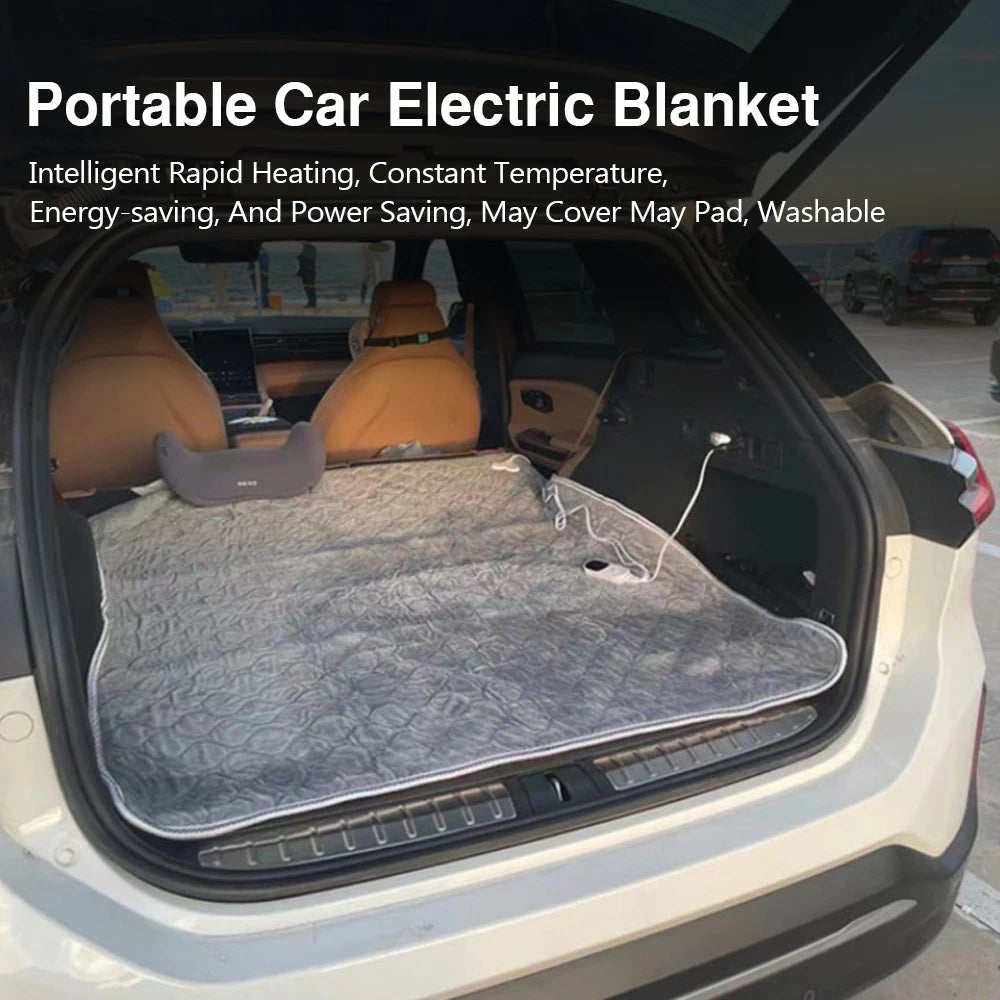 12V Electric Plush Thicker Heater Blanket