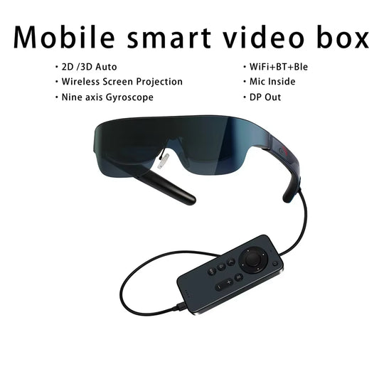 3D Virtual Reality Smart Glasses