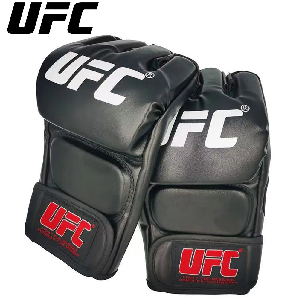 Taekwondo Fighting Sandbag Training Half Finger Boxing Gloves