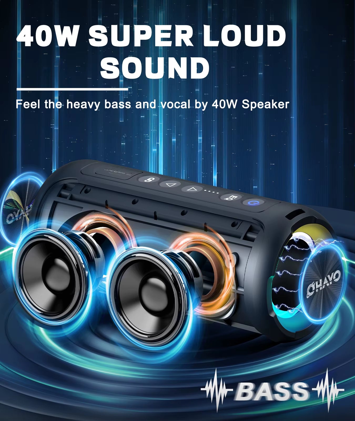 Bluetooth Portable Outdoor Wireless Speaker