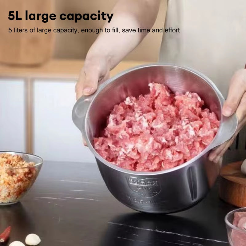 Electric Stainless Steel Meat Chopper