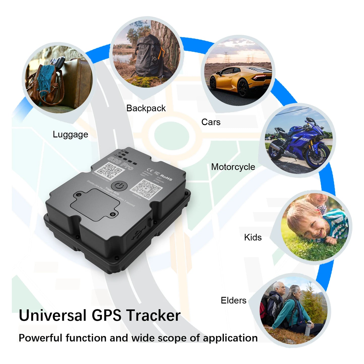 4G GPS Tracker for Car Motorcycle