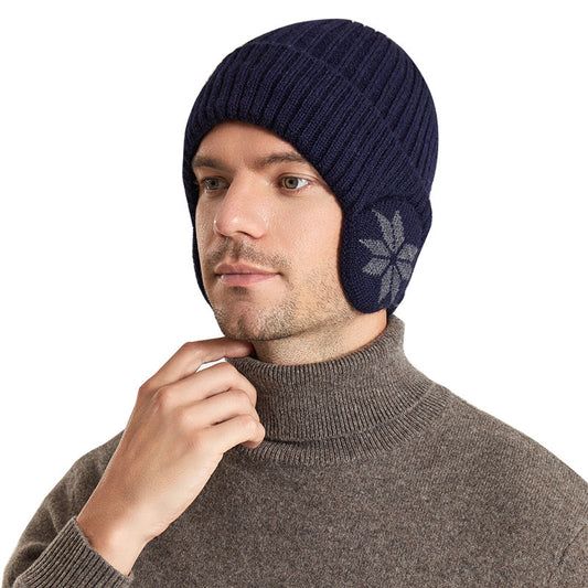 Woolen Fleece-lined Thermal Knitting Cap - Sheiloo
