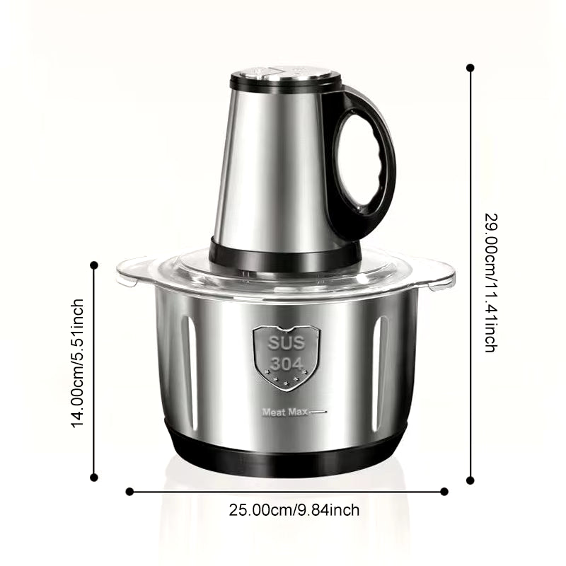 Electric Stainless Steel Meat Chopper