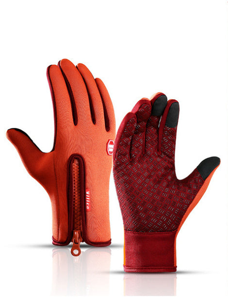 Waterproof Riding Motorcycle Fleece Sports Gloves - Sheiloo