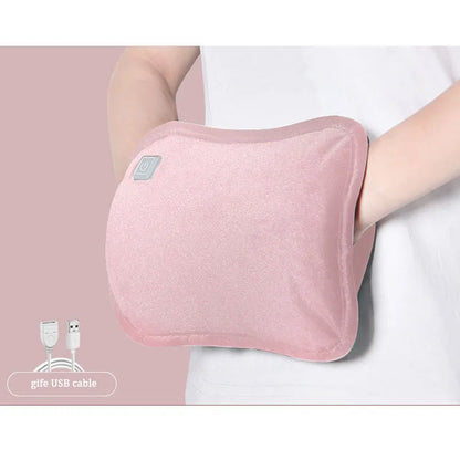 USB Rechargeable Hot Water Bag Hand Warmer 