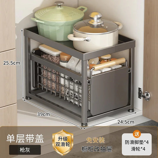 Under Sink Organizer Rack
