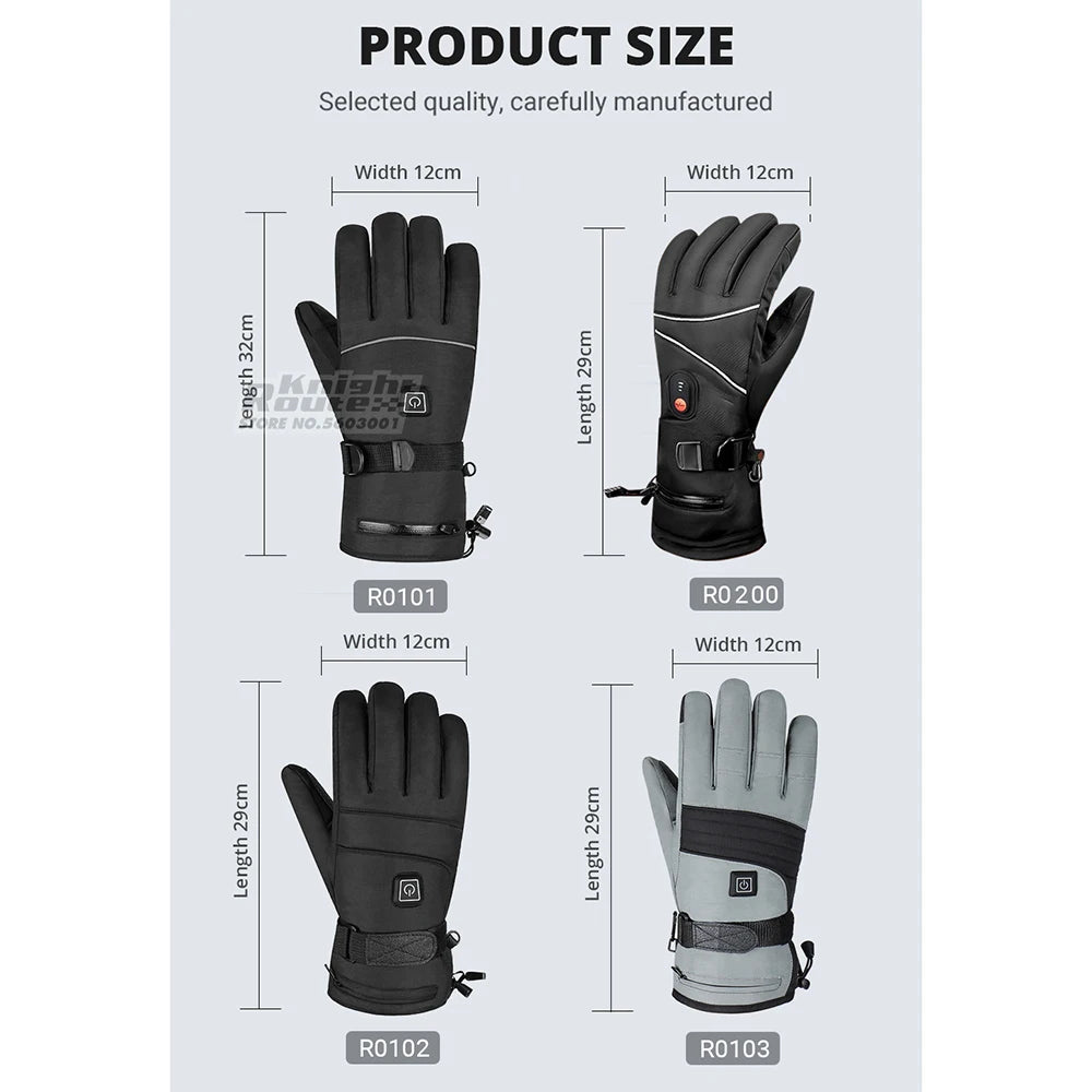 Rechargeable,Winter Thermal Gloves with Heating 