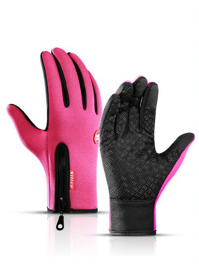 Waterproof Riding Motorcycle Fleece Sports Gloves - Sheiloo