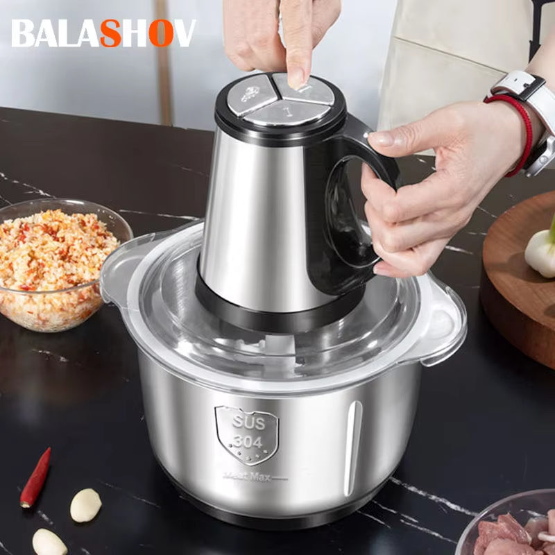 Electric Stainless Steel Meat Chopper