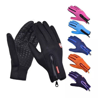 Waterproof Riding Motorcycle Fleece Sports Gloves - Sheiloo