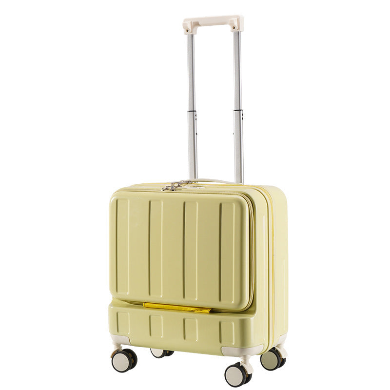 Multi-functional 18-inch Full-opening Luggage With Stand - Sheiloo