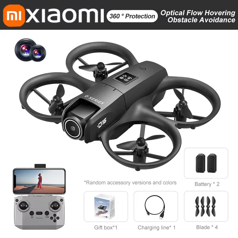  8K Aerial HD Profesional Dual-Camera D16 GPS Drone