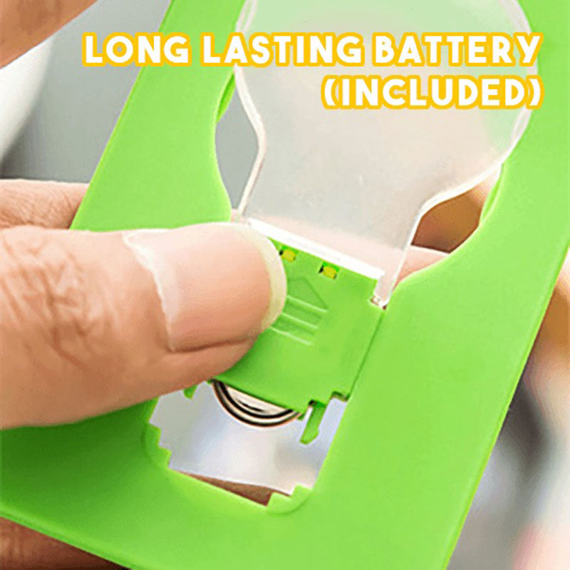 Mini Wallet Foldable LED Pocket Lamp