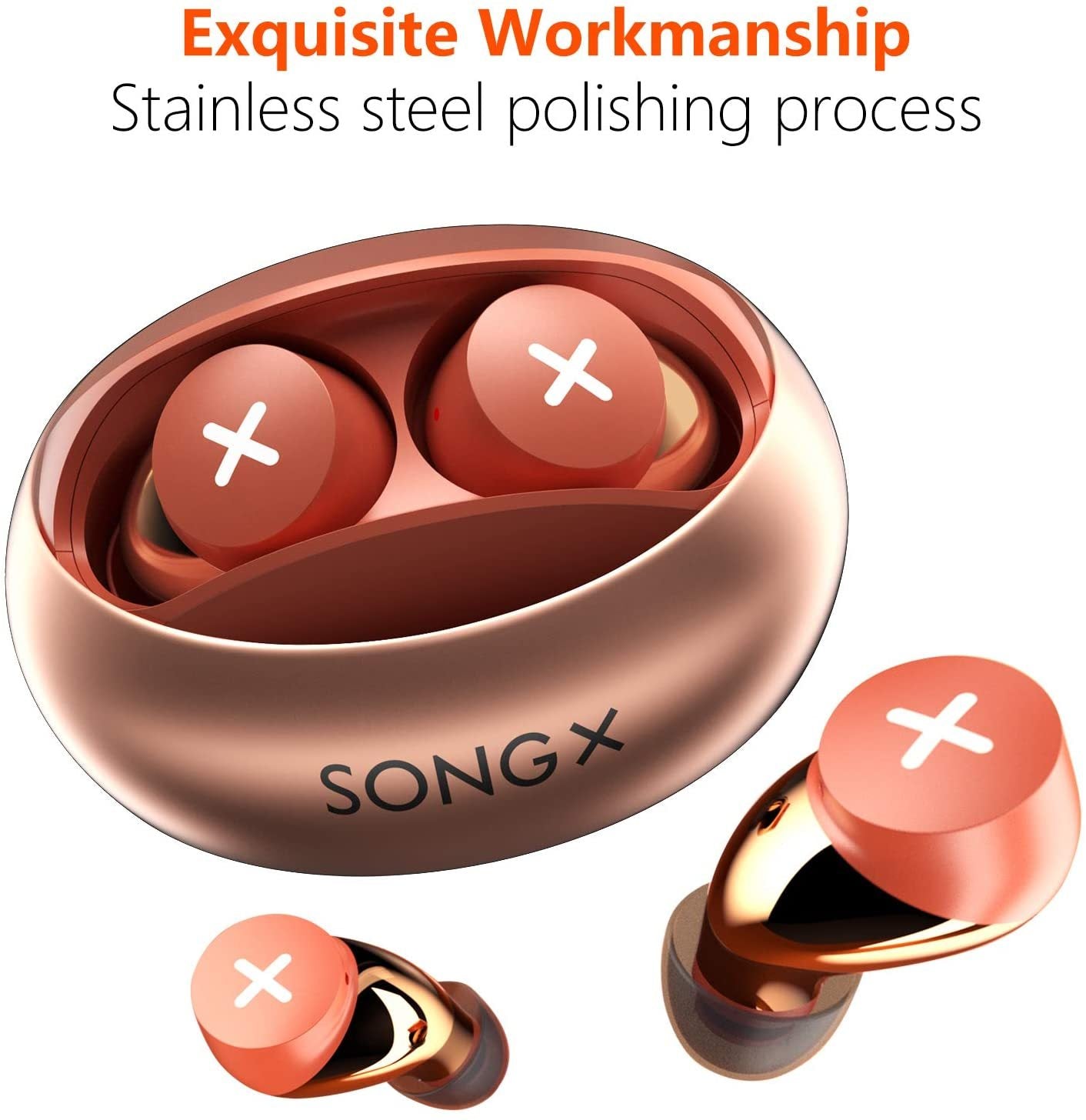 Noise Cancelling Bluetooth Wireless Earbuds