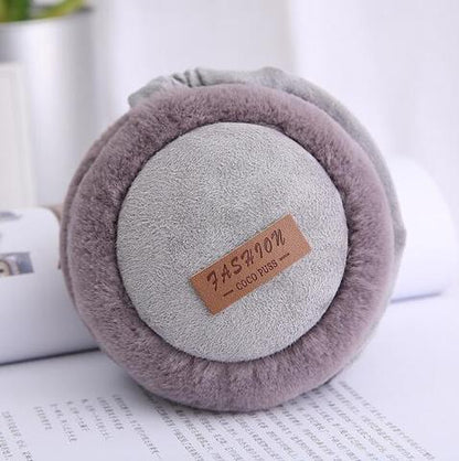 Adjustable Warm Plush Bluetooth Earmuffs Headphone - Sheiloo