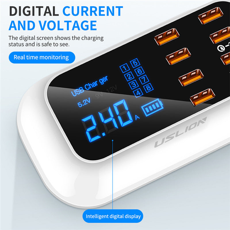 18W Smart Digital Power Strip