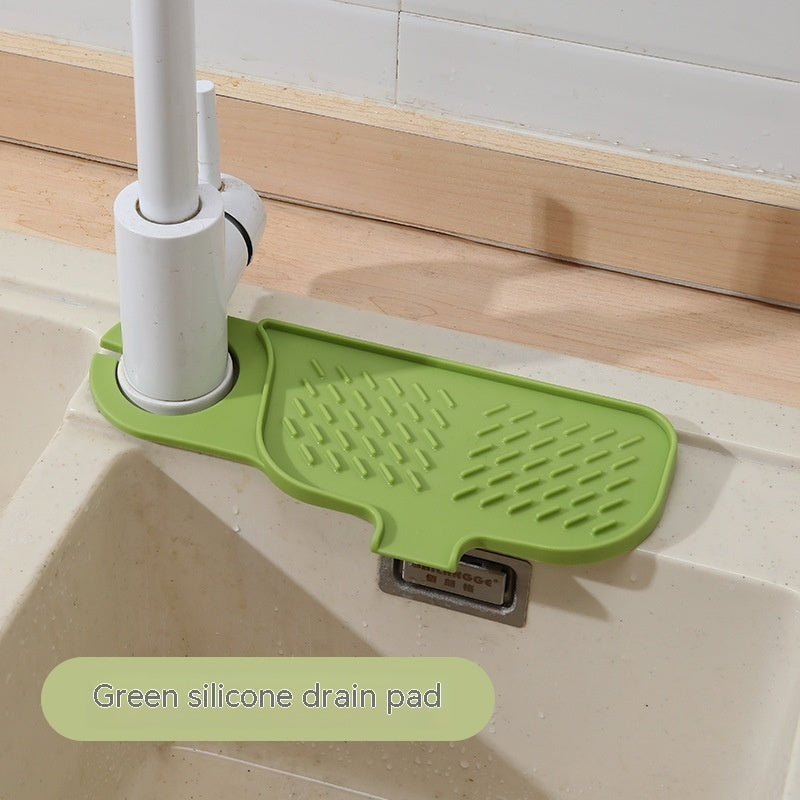 Silicone Draining Pad Kitchen Sink Rack