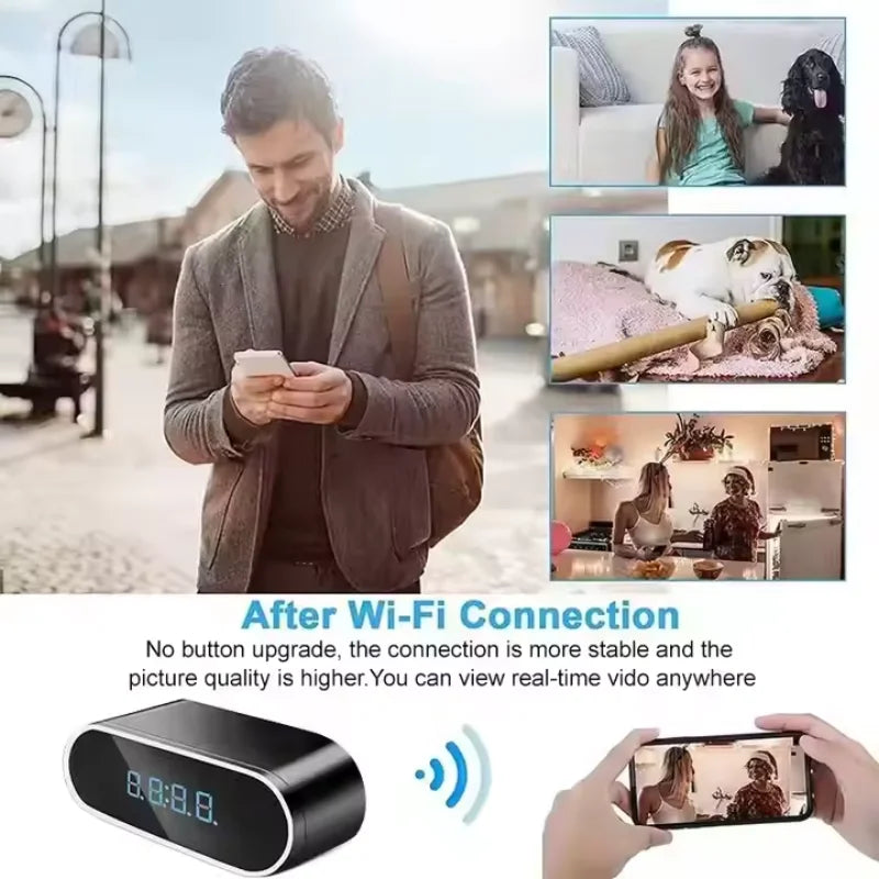 Wireless Mini Alarm Clock 