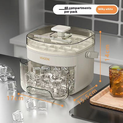 Portable 48 Pcs Large Capacity Ice Cube Tray - Sheiloo