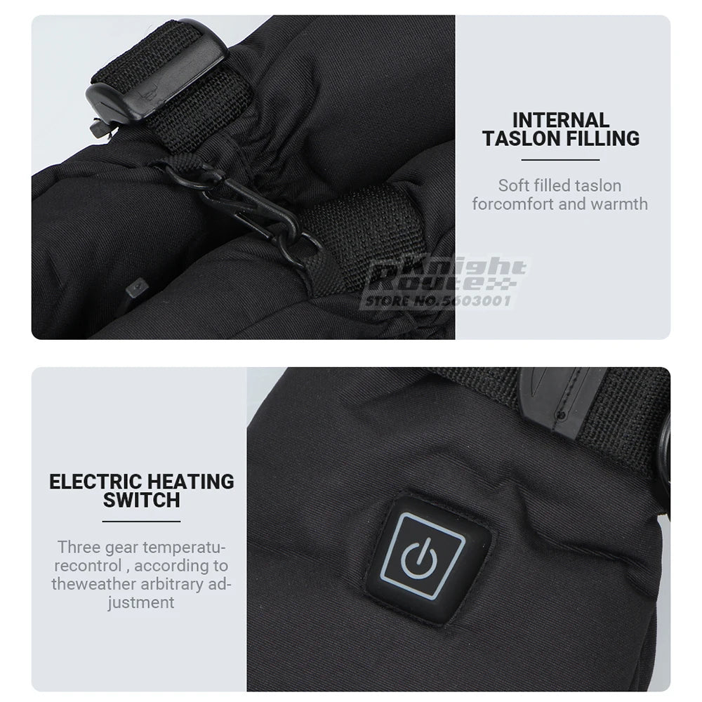 Rechargeable,Winter Thermal Gloves with Heating 