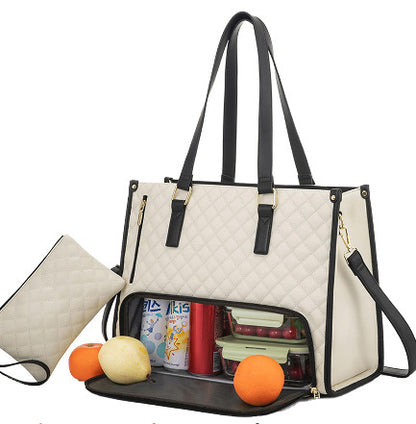 Women's Diagonal Insulated Lunch Box Bag - Sheiloo