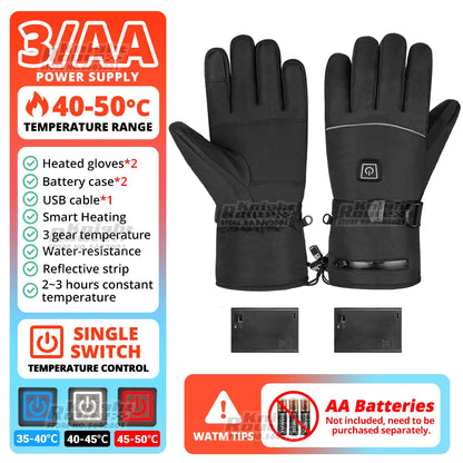 Rechargeable,Winter Thermal Gloves with Heating 