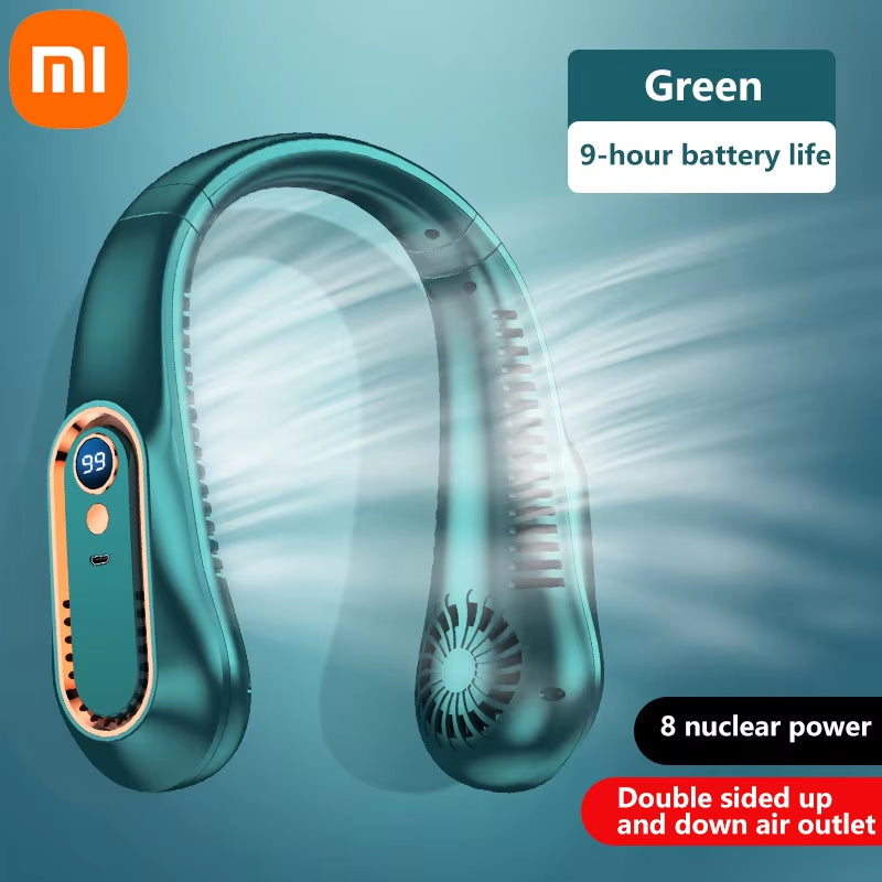 Portable Bladeless Mini Hanging Neck Fan