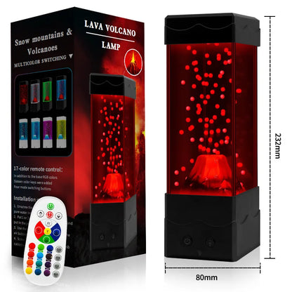 Lava Lamp USB Powered Volcano Night Light