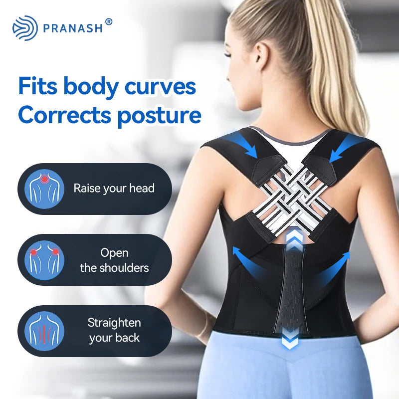 Adjustable Back Posture Corrector Belt