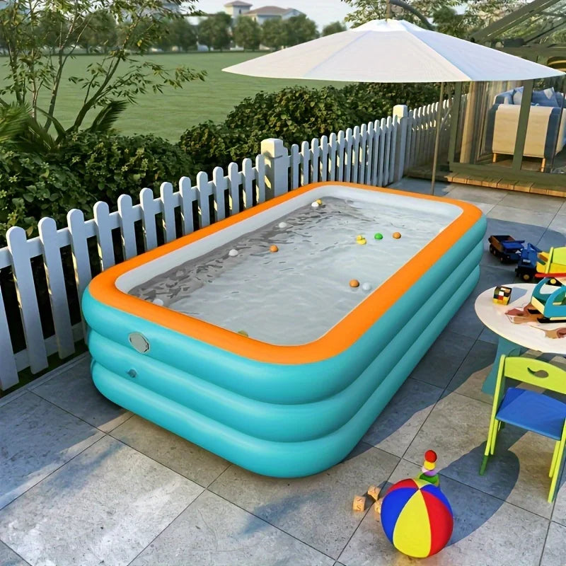 Inflatable Swimming Pool for Family Fun