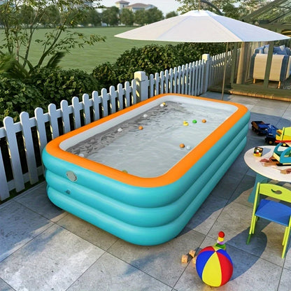 Inflatable Swimming Pool for Family Fun
