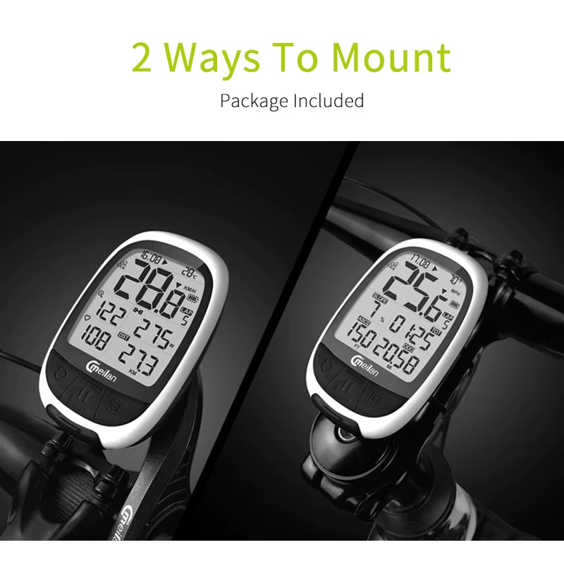  Bicycle Speedometer Wireless GPS