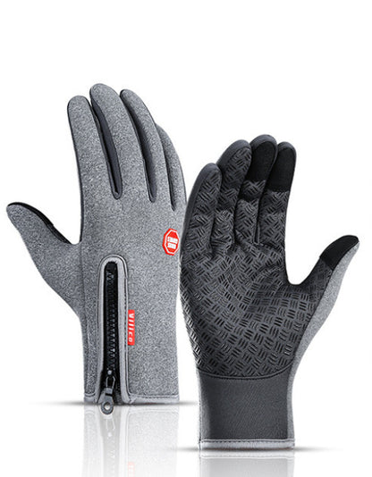Waterproof Riding Motorcycle Fleece Sports Gloves - Sheiloo