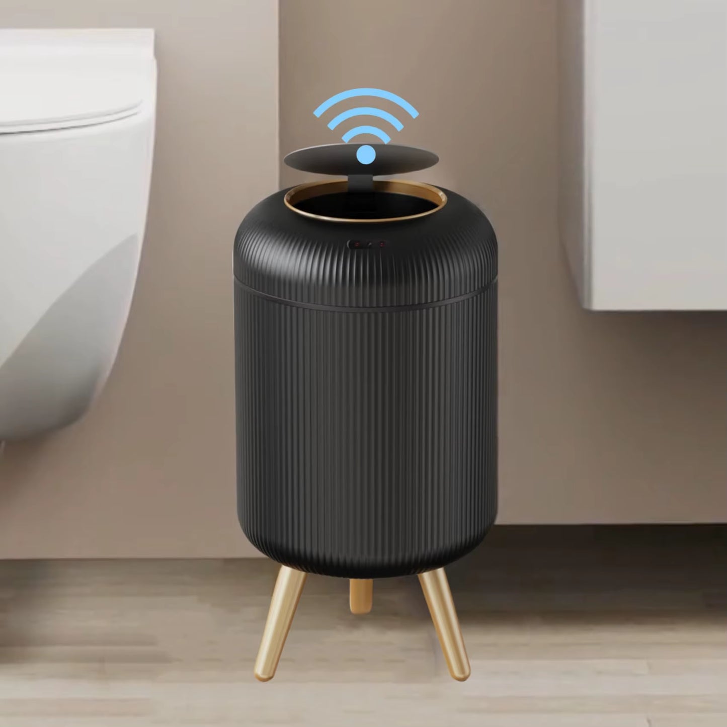 Automatic Trash Can with Lid
