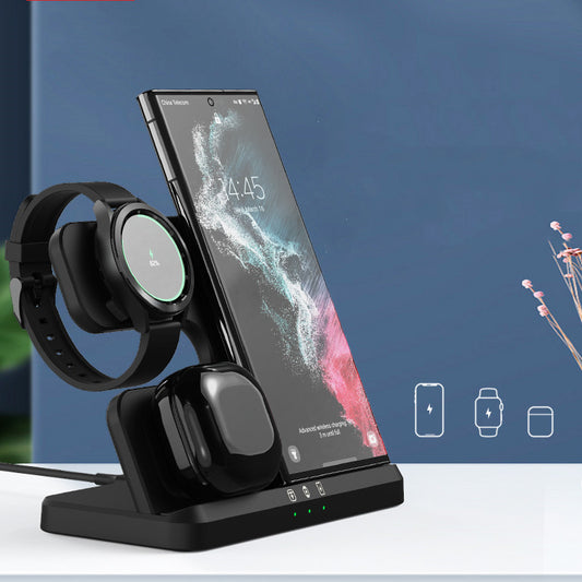 3-in-1 Wireless Charger Dock Stand