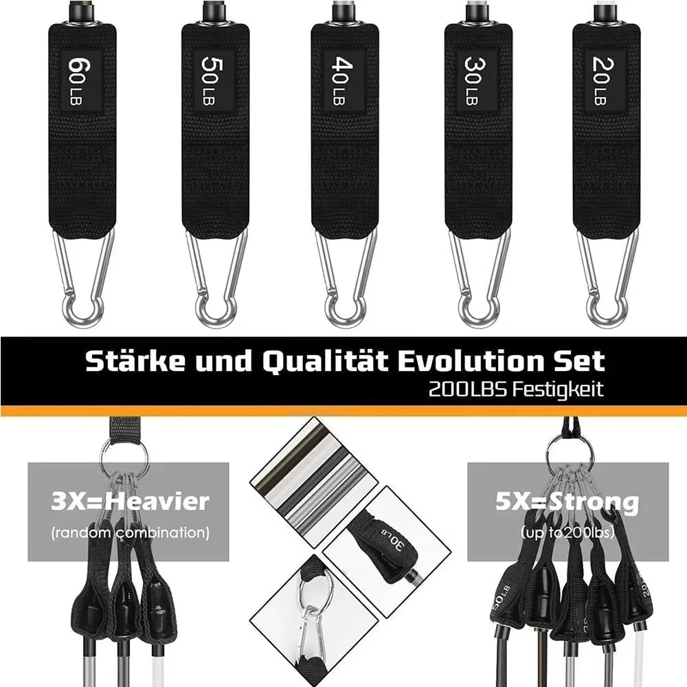 Resistance Bands Set Tension Pull Rope for Men Women Workout 