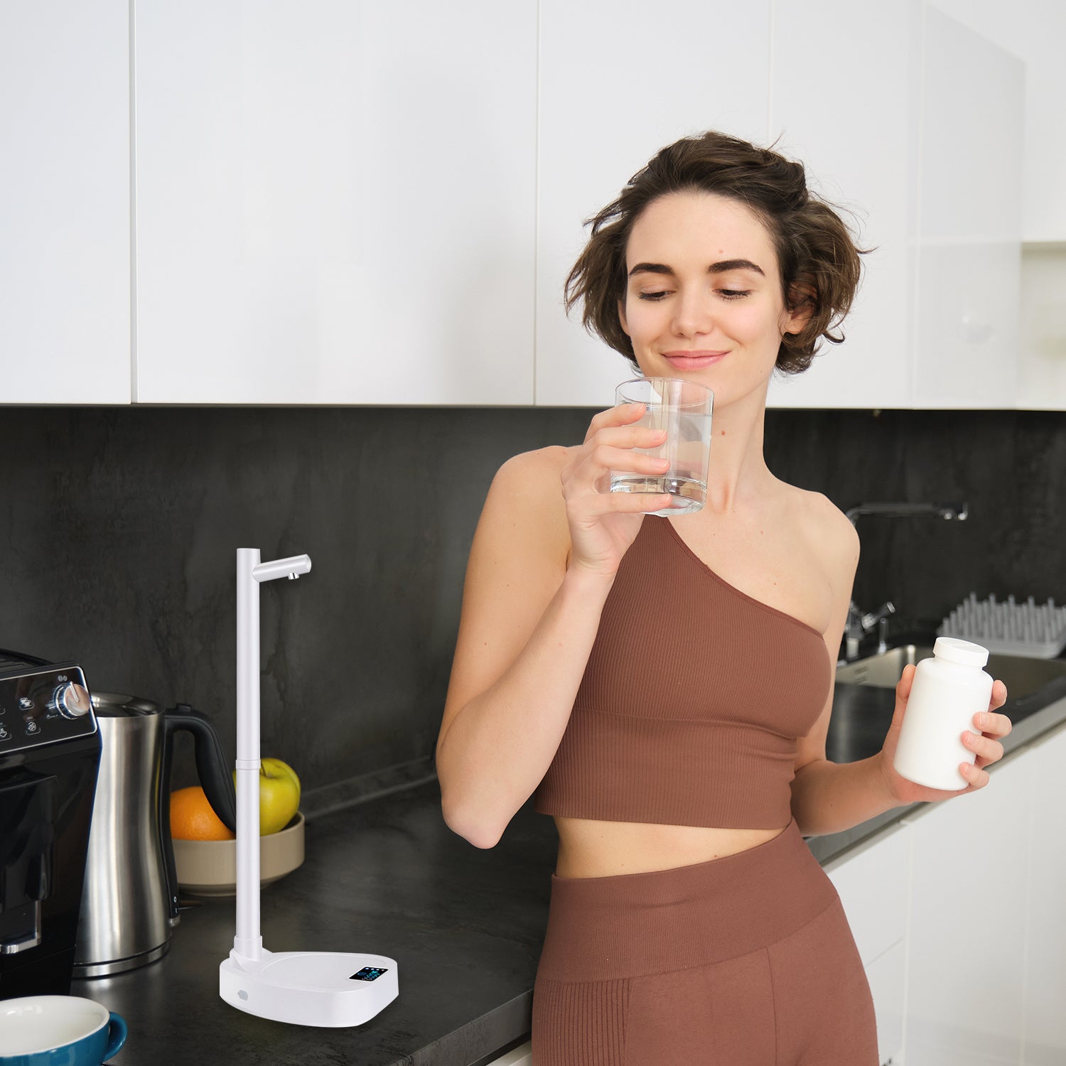 Automatic Mini Water Dispenser With Stand - Sheiloo