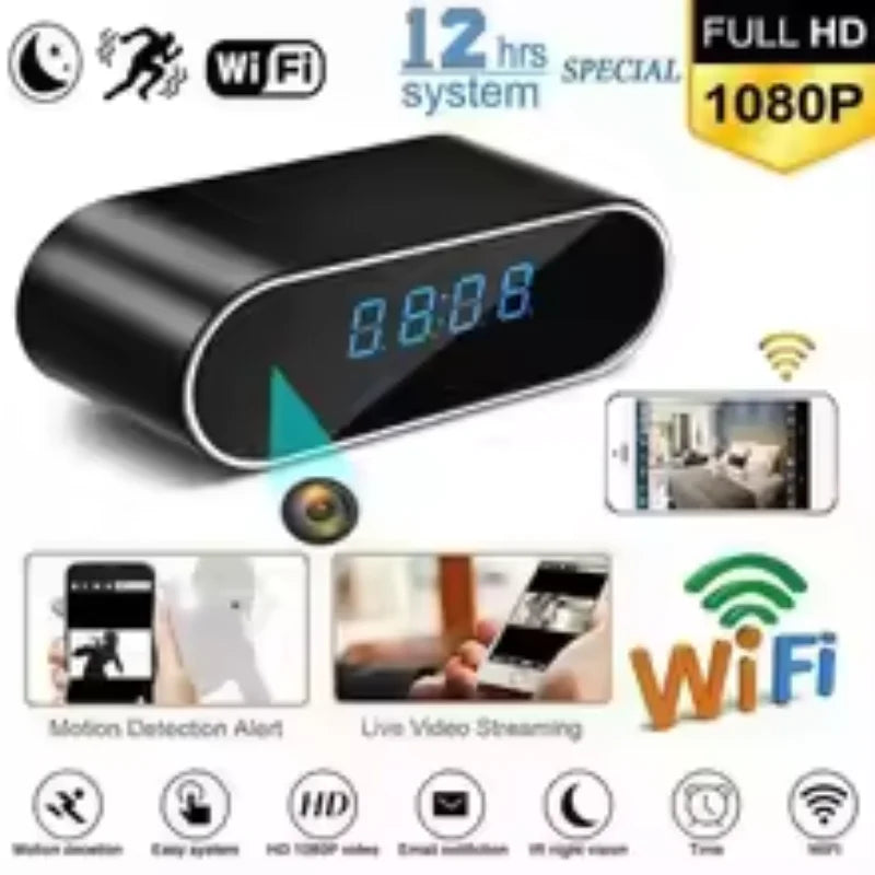 Wireless Mini Alarm Clock 
