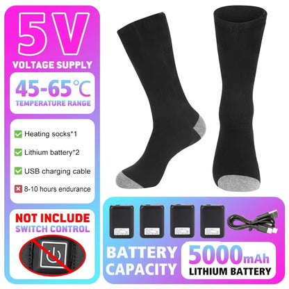 Winter Rechargeable Heating Socks
