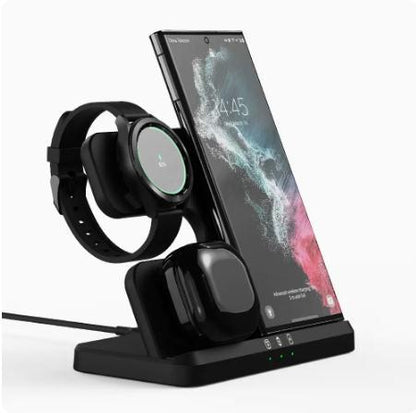 3-in-1 Wireless Charger Dock Stand