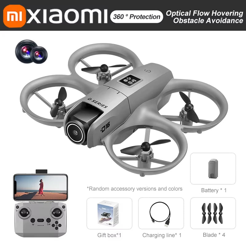  8K Aerial HD Profesional Dual-Camera D16 GPS Drone
