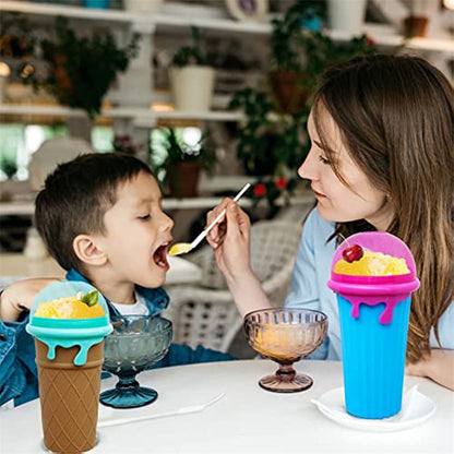 500ml Large Capacity Summer Squeeze Slushy Cup - Sheiloo