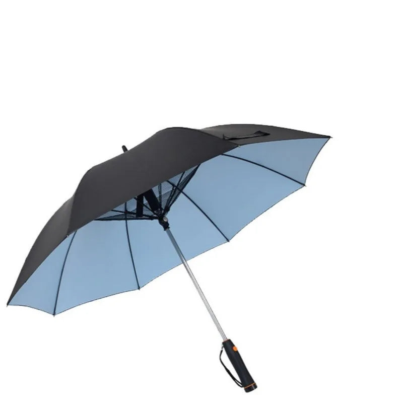 Sunshade UV Protection Cooling Fan Umbrella 
