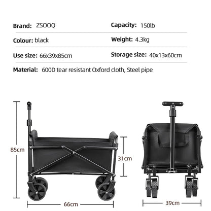 Foldable Portable Picnic Outdoor Camping Cart