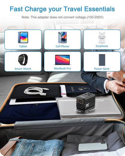  All-In-One Adapter Fast Charger