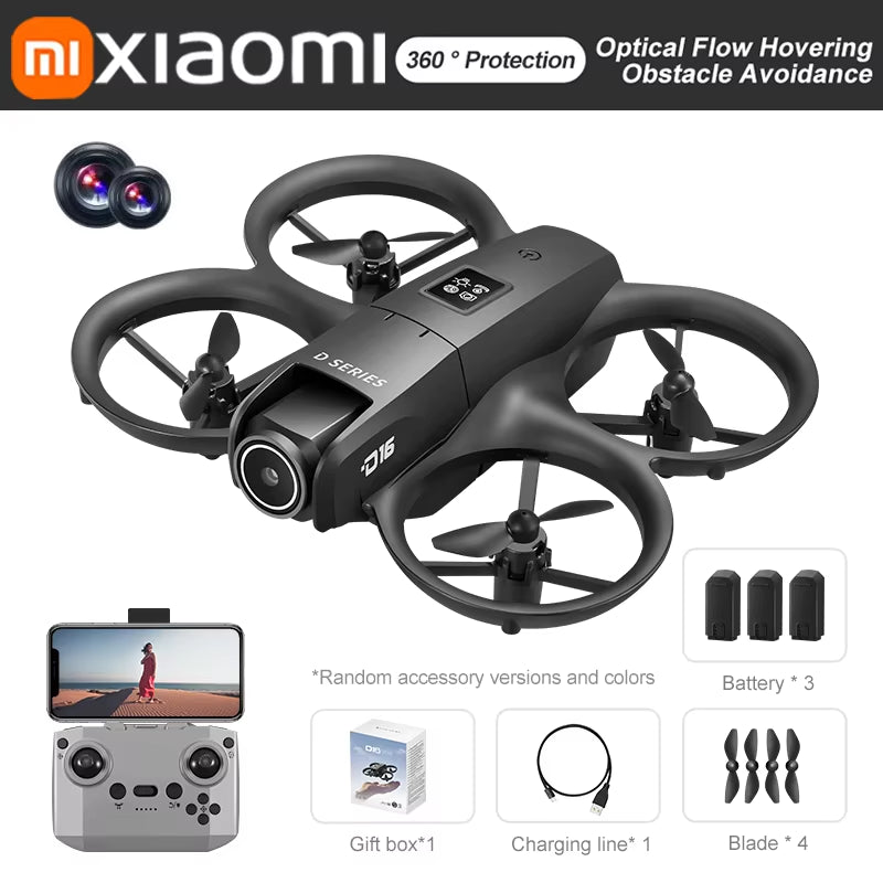  8K Aerial HD Profesional Dual-Camera D16 GPS Drone