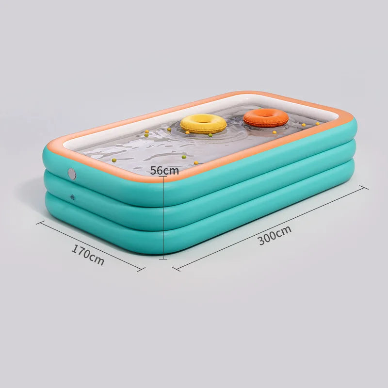 Inflatable Swimming Pool for Family Fun