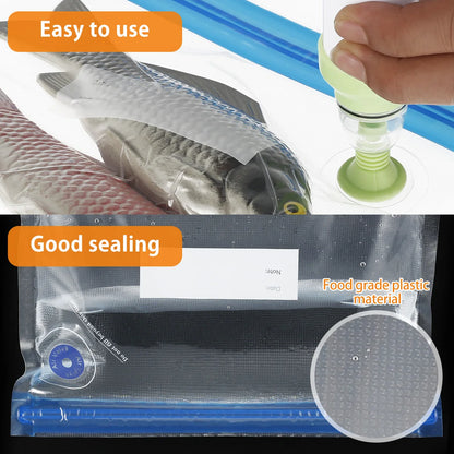 20Pcs Vacuum Reusable  Food Storage Bag