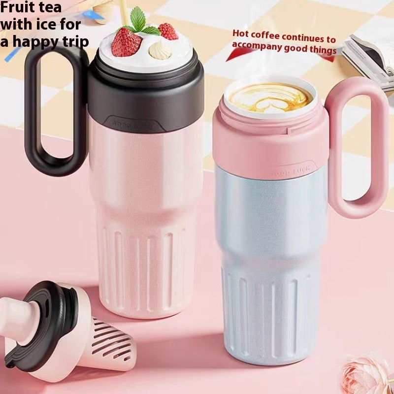 780ml Stainless Steel Gradient Thermal Cup With Lid - Sheiloo